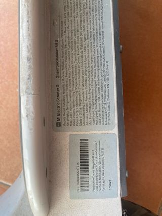 Patinete Eléctrico Xiaomi 3