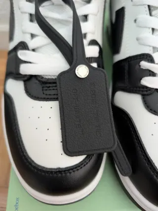 Off-White Zapatillas Blancas y Negras Talla 44