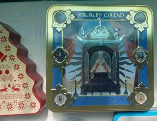 Conjunto 5 Cajas Metálicas Decoradas