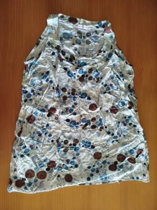 Vestido corto sin mangas Wen Ni