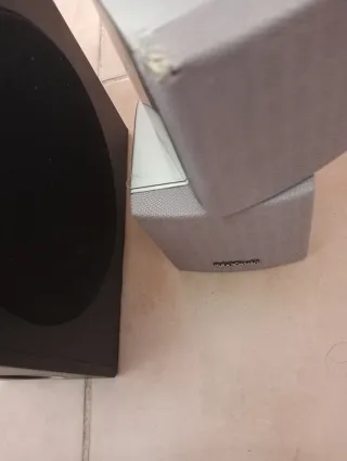 Altavoces NGS 2.1 Negro y Gris