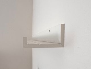 Estante flotante blanco para fotos
