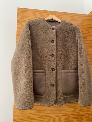 Chaqueta Zara Marrón Claro Talla XS