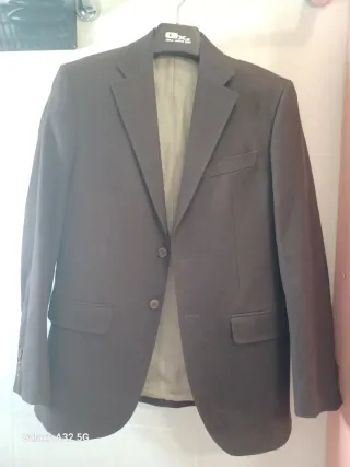 Americana de hombre marrón