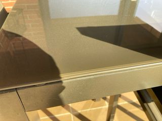 Set mesa y 6 Sillas Jardín de aluminio y cristal