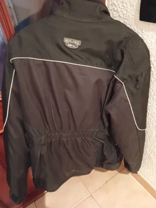 Chaqueta de motorista negra CRUIZER talla 52.75
