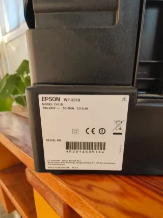 Impresora Multifunción Epson WF-2510