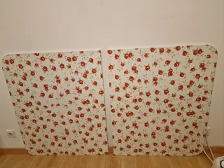 Cabeceros blancos flores 110x90cm