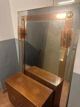 Mueble recibidor madera 107x172cm