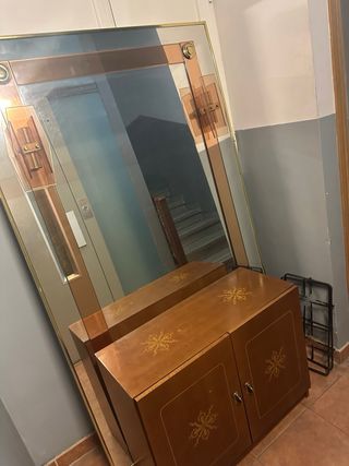 Mueble recibidor madera 107x172cm