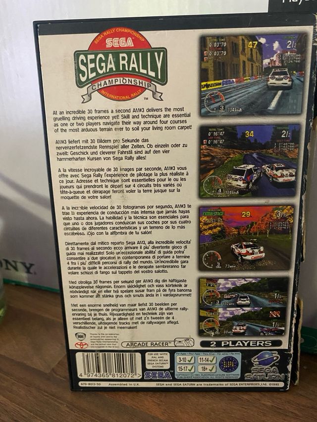 Sega Rally Championship - Sega Saturn