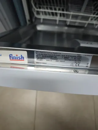 Lavavajillas Balay 3VS305BP Blanco