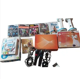 Wii + cables y accesorios