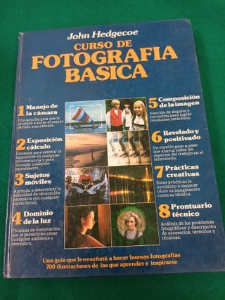Lote 5 Libros Cursos y tecnicas de Fotografia