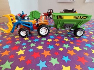 Tractor de juguete