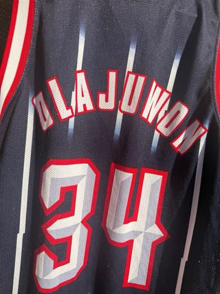 Camiseta NBA Houston Rockets 34 Vintage