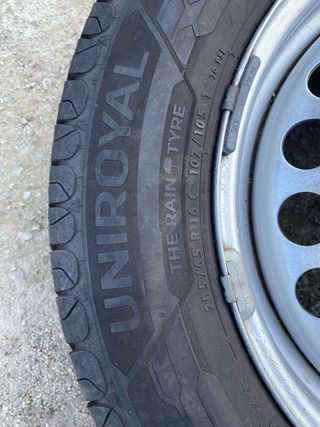 Llantas Originales Volkswagen T5/T6 (2 unidades)