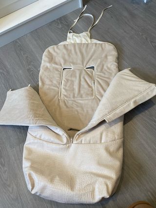 Saquito bebé polipiel efecto piel