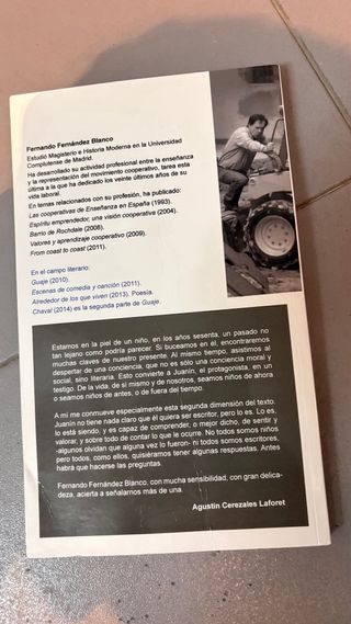 Libro de lectura Chaval