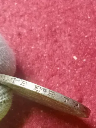 Moneta Messico 1 Peso Argento 1959
