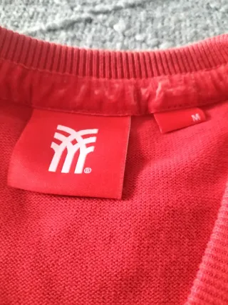 Jersey Rojo Hombre V-Neck