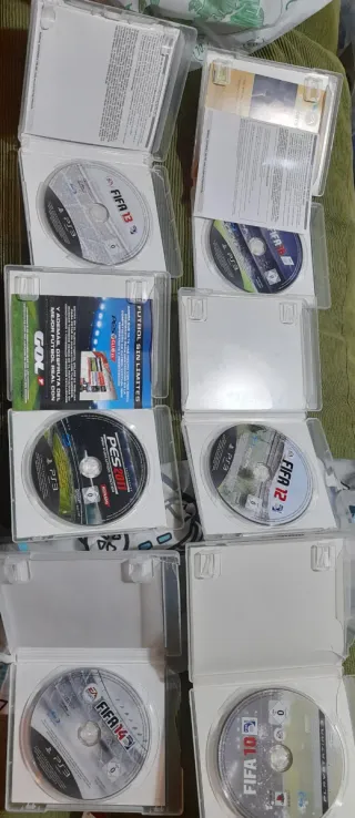 Lote 6 Juegos PS3: FIFA y Pro Evolution Soccer