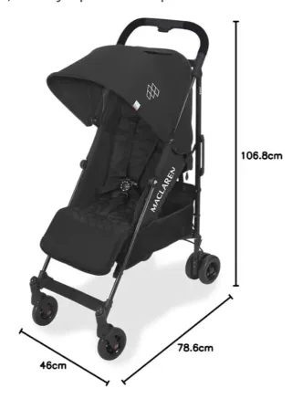 Carrito Maclaren Negro