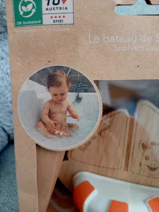 Barco de Sophie La Jirafa - Juguete Baño