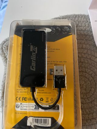 Adaptador CarPlay Android Auto USB SIN ESTRENAR
