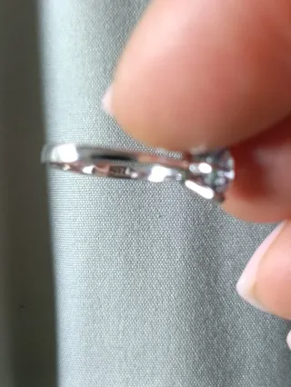 Anillo Viceroy Solitario plata Multicolor