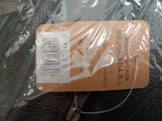 Bolso hombre piel legítima de vaca en negro