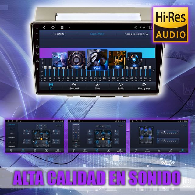 PANTALLA TOYOTA COROLLA VERSO 2004-2009 CARPLAY