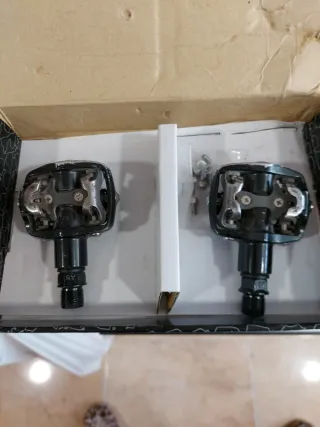 Pedales Shimano M-520 SPD Negro
