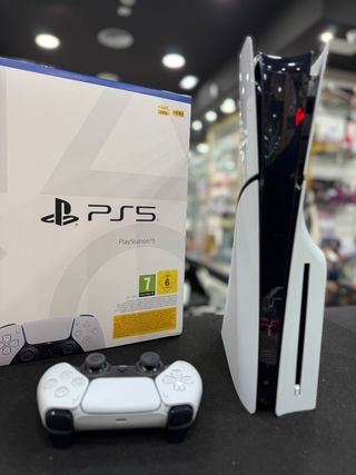 Playstation 5 Slim 1TB Disco Blanca