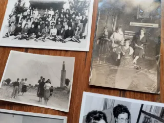 Lote fotografías antiguas de mujeres MZ.1