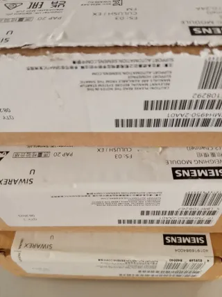 Módulo Siemens 1P 7MH4950-2AA01 3 unidades