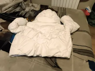 Cazadora Zara Blanca