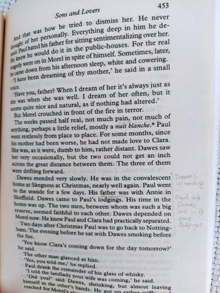 Libro Sons and Lovers D. H. Lawrence