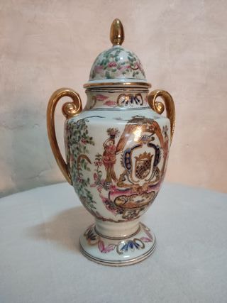 Jarrón de porcelana Adele Carey, sin envío