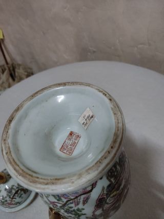 Jarrón de porcelana Adele Carey, sin envío