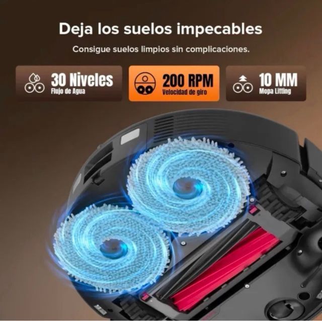 Robot Aspirador Roborock Negro