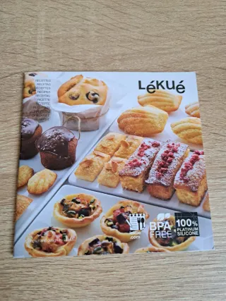 Molde mini madalenas conchas Lékué