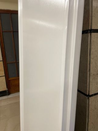 Frente armario empotrado lacado blanco 3 puertas