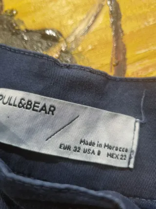 Pantalón chica azul