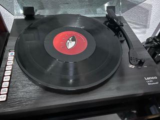 Tocadiscos Lenco LS-301BK Bluetooth Negro