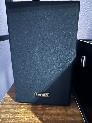 Tocadiscos Lenco LS-301BK Bluetooth Negro