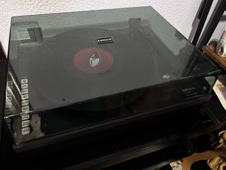 Tocadiscos Lenco LS-301BK Bluetooth Negro