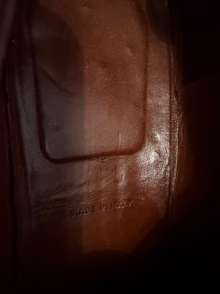 Scarpe Prada vintage in pelle marrone