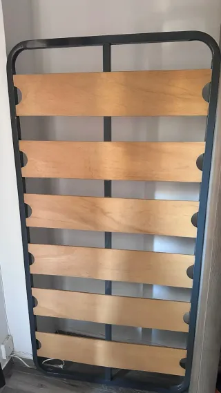 Somier 90x190 cm y patas de 27cm