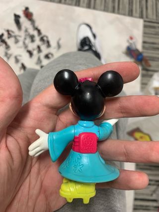 Figuras Mickey y Minnie Mouse